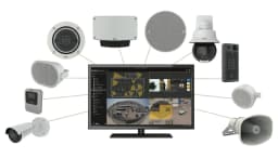 AXIS C1004-E from Axis Communications - dimension diagram showing mounting measurements (view 14)