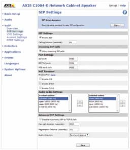 AXIS C3003-E from Axis Communications - dimension diagram showing mounting measurements (view 6)