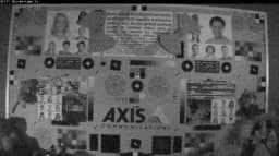 AXIS M1125 from Axis Communications - dimension diagram showing mounting measurements (view 14)