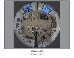 AXIS M3068-P from Axis Communications - dimension diagram showing mounting measurements