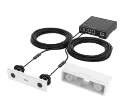 AXIS P8804 from Axis Communications - dimension diagram showing mounting measurements (view 2)