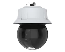 AXIS Q6325-LE from Axis Communications - dimension diagram showing mounting measurements (view 2)