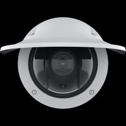 AXIS Q3558-LVE from Axis Communications - dome IP camera - viewed from its front angle