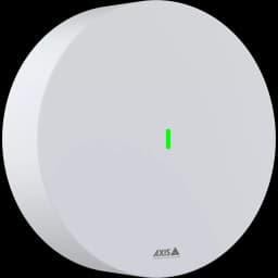 AXIS D6210 from AXIS COMMUNICATIONS - Air Quality sensor, white polycarbonate casing, viewed from the right