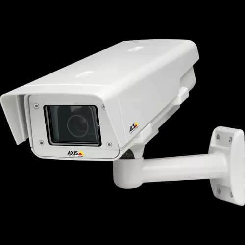 AXIS P1343-E from AXIS COMMUNICATIONS - IP66-rated outdoor camera, out of the box for mounting at industrial sites, airports, schools, parking lots etc.