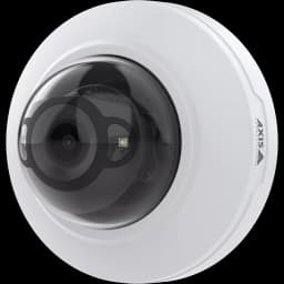 AXIS M4216-LV from AXIS COMMUNICATIONS - Dome Camera, wall, viewed from its left angle