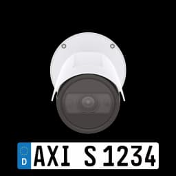 AXIS P1465-LE-3 from AXIS COMMUNICATIONS - License Plate Verifier Kit, viewed from its front