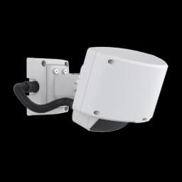 AXIS D2110-VE from AXIS COMMUNICATIONS - together with T91R61, mounted on a wall