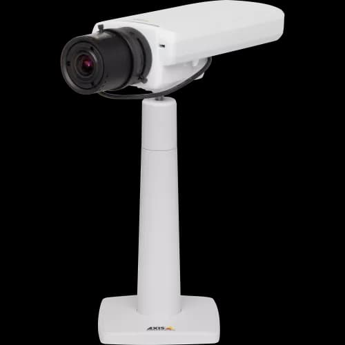 • IP Camera AXIS P1355 has P-Iris control and digital PTZ and multi-view streaming. The camera is viewed from it´s left. from AXIS COMMUNICATIONS