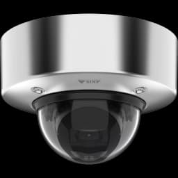 AXIS P3268-SLVE from AXIS COMMUNICATIONS - Stainless steel Dome Camera front view