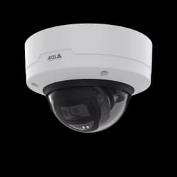 AXIS M3215-LVE from AXIS COMMUNICATIONS - in black and white, mounted in the celing