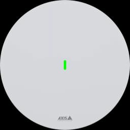 AXIS D6210 from AXIS COMMUNICATIONS - Air Quality sensor, white polycarbonate casing, viewed from the front