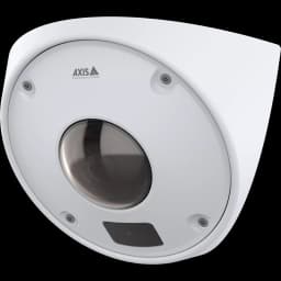 White AXIS Q9227-SLV Corner Camera viewed from its right angle from AXIS COMMUNICATIONS