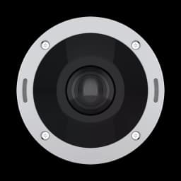 AXIS M4308-PLE from AXIS COMMUNICATIONS - angled from its front