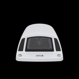 White AXIS P3925-LRE viewed from its front from AXIS COMMUNICATIONS