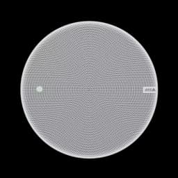 AXIS C1211-E from AXIS COMMUNICATIONS - Network Ceiling Speaker grey network speaker viewed from its front