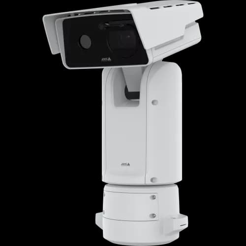 AXIS Q8752-E from AXIS COMMUNICATIONS - Mk II Bispectral PTZ Camera viewed from its left angle
