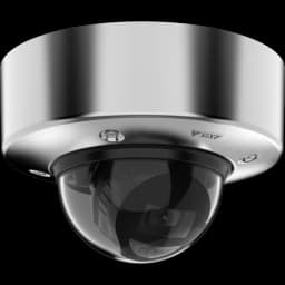 AXIS P3268-SLVE from AXIS COMMUNICATIONS - Stainless steel Dome Camera front view