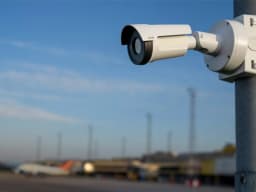 AXIS Q1972-E from AXIS COMMUNICATIONS - mounted on pole