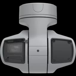 IP Camera AXIS Q6215-LE has 1/2" sensor for high dynamic range. The camera is viewed from it´s hanging front. from AXIS COMMUNICATIONS