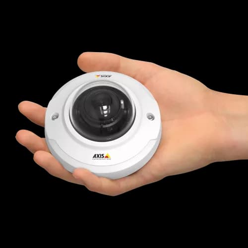 AXIS IP from AXIS COMMUNICATIONS - Camera M3044-V has Ultra-compact and discreet design and Supports intelligent analytics